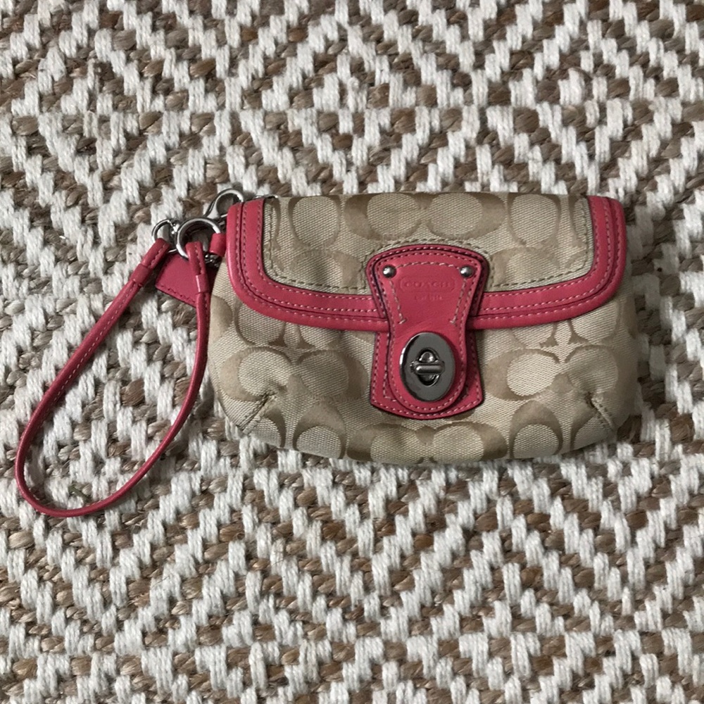 Coach wristlet